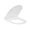 KLUDI RESA D Slim WC sedadlo, SoftClosing, QuickRelease, lesklá biela, 24WCS43S
