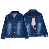 Detská bunda - Tur denim bunda 98 (Carava Rain alebo Rainscoat of the Baby110/116)