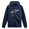 Alpinestars Mikina AGELESS ZIP HOODIE 3 modrá/biela Veľkosť: M