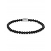 Rebel & Ružové Bracelet Black Velvet RR-40107-S-M Unisex