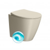 GSI MODO WC misa stojaca, Swirlflush, 37x52cm, spodný/zadný odpad, creta dual-mat