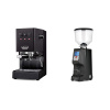 Gaggia New Classic EVO, black + Eureka Atom Specialty 65, black