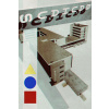 Ilustrácia Bauhaus Dessau architecture in vintage magazine style III, Rosana Laiz Blursbyai, 26.7 × 40 cm