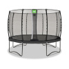 Exit Trampolína Allure Classic 366cm s ochrannou sieťou - čierna