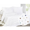 Dreamy Linens Obliečky bavlnené Farebné bodky