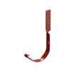 GUTTA Žlabový hák kroucený 125 / 160 mm, RAL 3009 100002332 – cena za ks