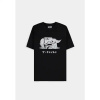 The Mandalorian Mandalorian - Grogu Men's Short Sleeved T-shirt Velikost: XL, Barva: Black