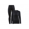 Craft CORE Warm Baselayer Set W, black - dámský funkční set L