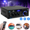 BLUETOOTH 5.0 STEREO 2.0 KANÁLOVÝ ZOSILŇOVAČ S DIAĽKOVÝM OVLÁDANÍM 2000 W