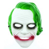 Karnevalová maska Joker - biela-zelená