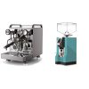 Rocket Espresso Mozzafiato FAST V + Eureka Mignon Specialita, CR tiffany blue