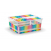 Box KIS C Box Arty Colours M, 18L, 34x40x17 cm, s vekom