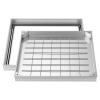 Vevor Poklop s rámom 600×600mm, hliníková zliatina, zapustený, pre terasy JGJKJQRSJGJK87WK9001V0