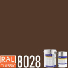 POLYCOL® 321-593 epoxidový silnovrstvý nátěr, sada 13 kg Odstín (barva): RAL 8028 - zemní hnědá