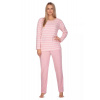 REGINA Dámske pyžamo 648 pink plus XXL