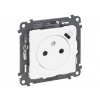 1-zásuvka + USBC VALENA LIFE biela - 753136 LEGRAND