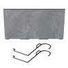 PROSPERPLAST Truhlík s hákmi URBI CASE BETON EFFECT W marengo 58cm