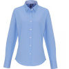 Premier Košile PR 338 Oxford, dlouhý rukáv, dámská COT39033842004-oxford blue XL Modrá oxford