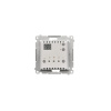 Termostat priestorový Simon 54 premium modul biely
