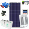 Solárny HB záložný systém AC-24H/2.4kW D12V/SP530Wp/RM30A/AA250Ah/CS5 BACKUP50RD (BACKUP50-RDOM-40M: Pevný hybridný FV UPS-BackUp komplet GRID-TIE pre MIKRO spotrebu elektrickej energie do 1200W/deň p