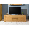 Bighome - TV stolík divoký dub 173x40x53 prírodný olejovaný KENT