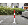 Sklápací vymedzovací stĺpik, oceľ, zinkovaný, lakovaný, cylindrický zámok, výška nad zemou 1000mm