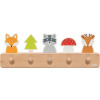 GOKI Dětský věšák Lesní zvířátka