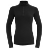 Funkčné tričko DEVOLD Duo Active Merino 205 Zip Shirt W black