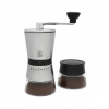 Ručný mlynček na kávu z nerezovej ocele s nádobou LEOPOLD VIENNA BOLOGNA