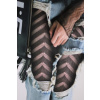 Net Socks dierované pančucháče 880-8 čierna