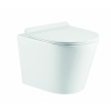 Hopa OVALE BASSO WC závesné 35,5x51,5x36,5cm, RIMLESS s WC sedátk duropl. SLIM Soft-Close OLKLT053ER