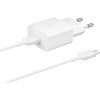 Samsung 15W USB-C nabíjačka s káblom biela (EP-T1510XWEGEU) EP-T1510XWEGEU