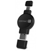 CONNECT IT Bezdrátová nabíječka WatchTravelCharge pro Apple a Samsung Watch, Černá CWC-8030-BK