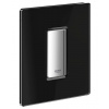 Grohe Skate Cosmo - Ovládacie tlačidlo, chróm/sklo velvet black, čierna 38846KS0