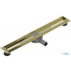 Mexen Flat 360 otočné telo pre lineárny odtok 70 cm, zlatá - 1540070
