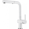 FRANKE Active FN 6110.094 páková drezová batéria s vyťahovacou koncovkou s prepínaním, 2jet, výška výtoku 280 mm, biela ľadová, 115.0653.387