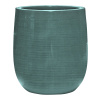 Plain Striped Darcy Aqua 20x23 cm