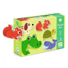 DJECO Duo puzzle Zvieratká