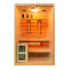 Sanotechnik TwinCombi kombinovaná sauna (infra + fínska sauna) pre 2 osoby, 130x120cm