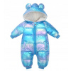 Detská kombinéza - Zimný oblek segterdfg 74 zelený (Cool Suit Ears Teddy Bear Fall Winter 74)