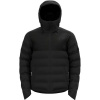 Odlo M SEVERINN-THERMIC HOODED INSULATED JACKET Pánska recyklovaná páperová bunda, čierna, XL