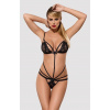Zvodné body OBSESSIVE Wonderia teddy čierna S/M