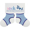 KIKKO Sock Ons Držiak ponožiek Classic - Modrá (0-6m) SOCKO1002