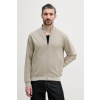 Karl Lagerfeld pánska mikina na zips s viskózou 562901.705015 sivá XL