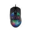 C-TECH Scarab/Herná/Optická/Pre pravákov/7 200 DPI/Drôtová USB/Čierna, GM-18