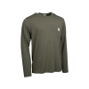 NASH - Tričko Make It Happen Carp Logo Long Sleeve T-Shirt Green veľ. 2XL