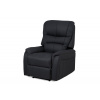 Autronic TV-5053 GREY2 - TV kreslo, šedá látka, kov čierna