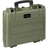 Explorer Cases 4412HL.G green with pick & pluck foam outdoorový kufrík, (š x v x h) 45 x 35 x 13 cm, olivovo zelená, 4412HL.G; 4412HL.G