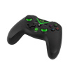 Bezdrôtový gamepad Esperanza EGG112K (PC, PS3, Xbox One; farba čierna, farba zelená) NEPLATÍ