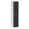 Hansgrohe Xevolos E - Vysoká skrinka 40x176x36 cm, 2 dvierka, pánty vľavo, matná béžová/tmavý dub 54219730